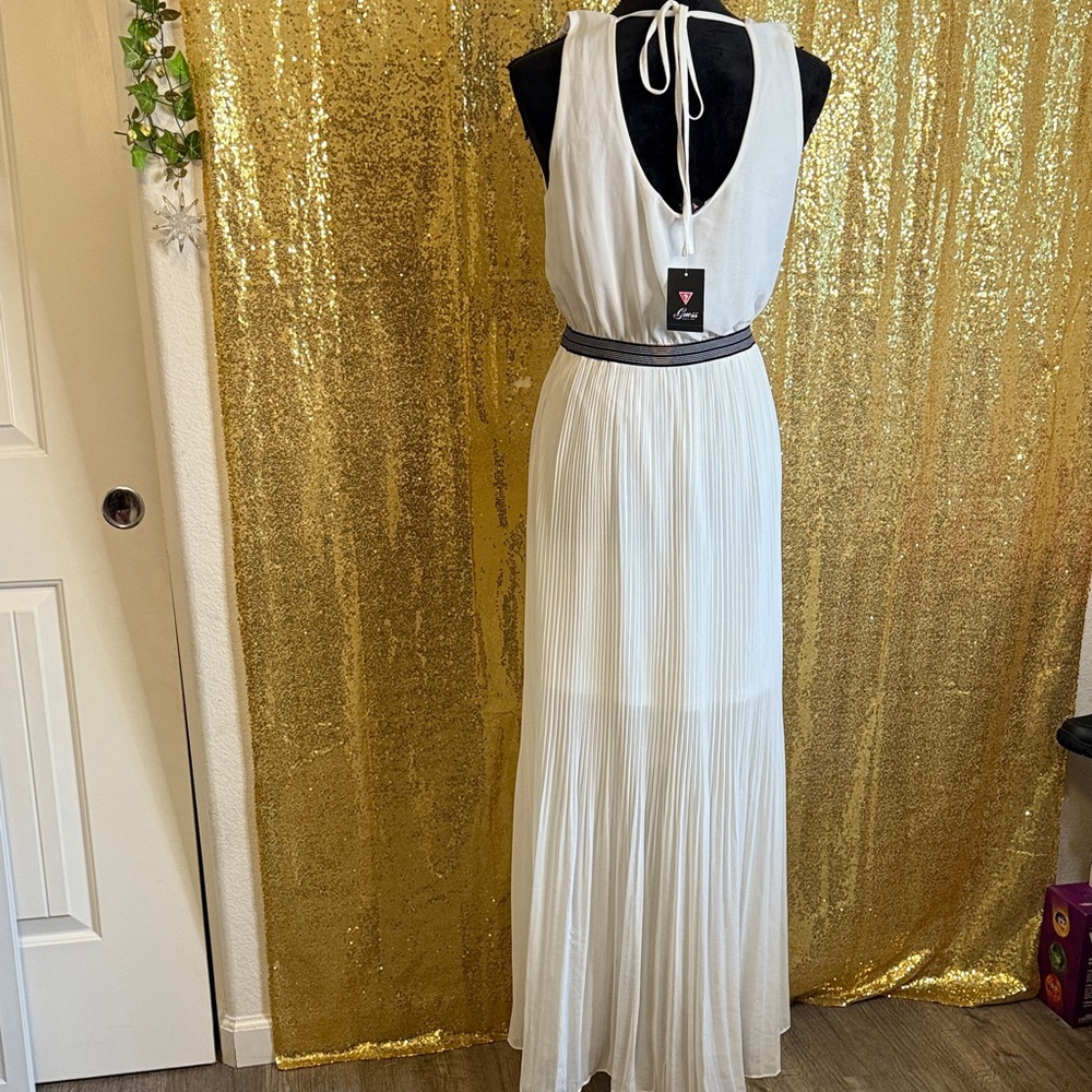 Guess Elegant White Maxi Dress - Picture 5 of 11